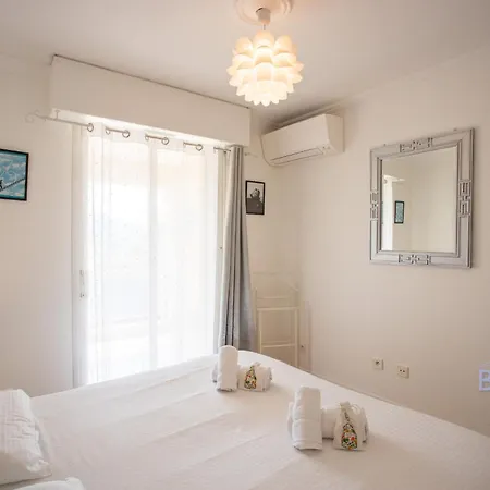 Elegant 2p Avec Piscine, Garage Et Ac Lägenhet Cannes